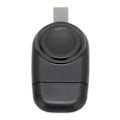 Miniatyrbilde 6 av 8: Trådløs lader for klokke, sterk magnetisk adsorpsjon, liten bærbar trådløs ladestasjon for IOS-klokke, svart