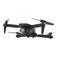 Miniatyrbillede 2 af 8: 4K HD Foldbar RC Drone med Dobbelt Kamera - Fjernbetjent Quadcopter til luftfotografering, perfekt til børn 14 år og ældre (sort)