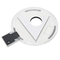 Miniatyrbild 6 av 8: Digital RGB LED-bas för PS5 vertikalt stativ 4 färglägen Robust Slim RGB LED-konsolstativ för PS5