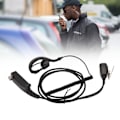Miniatyrbilde 6 av 6: Forsterket Plug and Play Håndfri Walkie Talkie Ørepropp for Sepura STP8000