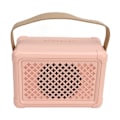 Miniatyrbild 7 av 8: Bärbar Bluetooth-högtalare Karaoke Machine Set med 2 trådlösa mikrofoner - Rosa