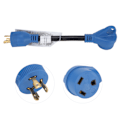 Pikkukuva 8 / 8: Kannettava RV-virta-adapterin muuntokaapeli 30A - 30A 125V 10awg 3 johdinta ajoneuvojen lataamiseen