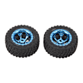 Miniatyrbillede 1 af 8: RC-bildæk - Gummidæk med stærkt greb til Wltoys 284010 284161 1/28 (2 stk)