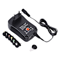 Miniatyrbilde 2 av 2: Universal USB-strømadapter - 30W 5V 2.1A, 6 tips, EU