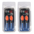 Miniatyrbillede 1 af 8: Genanvendelige røde elektroniske fiskeflodder - 4 stk. Glow Sticks