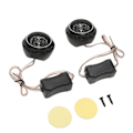 Miniatyrbillede 1 af 8: 2 stk. Dome Tweeter 140W Metallisk Jern Højttaler Universal til Bil Lydsystemer