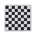 Miniatyrbild 1 av 8: Bärbart schackbräde i PU-läder - tåligt och tvättbart - 24x23,6 cm