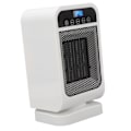 Miniatyrbilde 4 av 8: Vertikal pekskjerm fjernkontrollvarmer - 1500W, Lydløs PTC-oppvarming, perfekt for hjem og bad (EU-kontakt 220V)