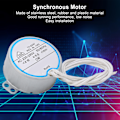 Miniatyrbillede 2 af 7: Metal Elektrisk Fleksibel Synkron Motor AC220-240V 2.5R CW Envejs - TY 50AF