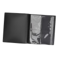 Miniatyrbillede 4 af 8: Sort Strap Kortalbum - 160 kort kapacitet, 4 lommer, 20 sider