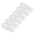 Miniatyrbillede 2 af 8: G9 LED-pærer 6-pak - Dæmpbar 3W energibesparende - 360 graders belysning til loft- og taglamper - Naturhvid 220-240V