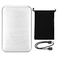 Miniatyrbillede 1 af 8: Harddisk-kabinet 2,5 tommer USB3.0 Support 3TB 5 Gbps Transmission Aluminium Alloy Plug and Play HDD Kabinet Sølv
