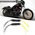 Miniatyrbillede 7 af 8: 2 stk. DC12V 21W LED Motorcykel Dekoder Fejlfri Belastningsmodstand til Blinklys