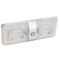 Miniatyrbilde 5 av 8: 48 LED RV-tak dobbel leselampe - Vanntett og justerbar for bobiler og tilhengere