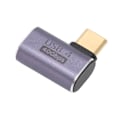 Miniatyrbild 4 av 8: Typ C Mobiltelefonadapter 40GB Hög Hastighet Audio Videoöverföring 100W Maximalt Stöd 8K Vid 120HZ Typ C Hona till Typ C Hane Böjd