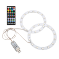 Pikkukuva 6 / 8: RGB LED -valonauhasetti PS5-konsolille, musiikki- ja pelisoundin synkronointi, 8 väriä, 400 valotehostetta, 3 ohjausmenetelmää