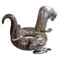 Miniatyrbilde 4 av 8: Dinosaur Oppblåsbar Badeflåte PVC 3D T Rex Svømme Ring Svømmebasseng Oppblåsbare Ride for Voksne Tenåringer Barn