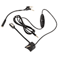 Miniatyrbilde 4 av 8: Boom Mikrofonkabel Støyreduksjon Gaming Headset Mikrofonkabel med Volumkontroll Demp Bryter for PS5 for Xbox PC