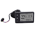 Miniatyrbillede 1 af 8: S866 Elektrisk Cykel Display LCD Meter 24V 36V 48V Elektrisk Scooter Kontrolpanel med SM Stik