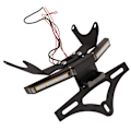 Miniatyrbilde 8 av 8: Motorsykkel skiltbrakett - Svart baklysfeste for CB650R CBR650R 2021+ - 25STK