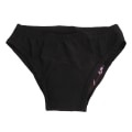 Miniatyrbillede 6 af 8: Åndbare cykelunderbukser til kvinder med 3D polstrede cykelshorts - hurtigtørrende, støddæmpende (sort, XL)