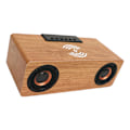 Miniatyrbild 7 av 8: Väckarklocka med Bluetooth-högtalare i trä