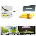 Miniatyrbild 7 av 7: Sunshade Bilglasögon - Anti-glare Visir Extender