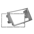 Miniatyrbilde 3 av 8: 2‑DIN Bilstereo Radio Fascia 173x98mm Dashbordramme Erstatning for Legacy 2009‑2014