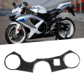 Miniatyrbild 6 av 8: Suzuki GSXR600 GSXR750 K6 K8 Kolfiber Motorcykeldekal Triple Tree Top Clamp Övre frontskydd