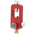 Miniatyrbillede 8 af 8: DIDEEP Scuba Adapter til dykkerudstyr Stor flaske til lille flaske 8MM Manometer 0.5L 1LRød