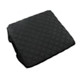 Miniatyrbild 5 av 8: Ford 2015-2020 svart syntetiskt läder Bil Center Console Lock Armstöd Säte Box Cover Byte