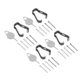 Miniatyrbild 8 av 8: 20 st Tab S6 Stylus-pennspetsar - Enkel installation, 4 pincetter, 4 utmatningspinnar, hållbara ABS SM P610 ersättningsspetsar för Tab S6
