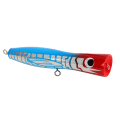 Miniatyrbilde 7 av 8: Attractiv reflekterende Basswood Popper Fiskeagn - 7.1in 3oz