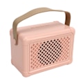 Miniatyrbild 4 av 8: Bärbar Bluetooth-högtalare Karaoke Machine Set med 2 trådlösa mikrofoner - Rosa