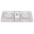 Miniatyrbilde 2 av 8: 48 LED RV-tak dobbel leselampe - Vanntett og justerbar for bobiler og tilhengere