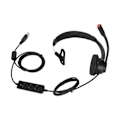 Pikkukuva 6 / 8: Yksikorvainen puhelinheadset Melunvaimennus Äänenvoimakkuuden säätö Mykistys USB Yritys Headset Mikrofonilla Musta H390‑USB‑1