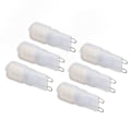 Miniatyrbillede 3 af 8: G9 LED-pærer 6-pak - Dæmpbar 3W energibesparende - 360 graders belysning til loft- og taglamper - Naturhvid 220-240V