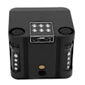 Miniatyrbild 8 av 8: Bärbar Bluetooth-högtalare med 2 trådlösa mikrofoner - perfekt för fester och sammankomster