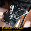 Miniatyrbild 3 av 8: Kolfiber Center Console Växellåda Panel Kåpa Trim för X5 X6 E70 E71 2010-2013