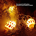 Miniatyrbild 8 av 8: Conch Shape LED String Lights - Batteridriven för inomhus/utomhus födelsedag bröllop - Varmt ljus