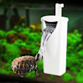 Miniatyrbilde 7 av 8: 3W Mini Foss Bygget Inn Filterpumpe Fisk Skilpadder Tank Lavt Vannstand Lydløs Renselse EU 100240V (EU Plugg)