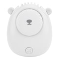 Miniatyrbillede 4 af 8: Bærbar USB-opladelig hængende halsblæser med 3 vindhastigheder - Hvid