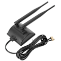 Miniatyrbillede 2 af 8: WiFi Antenne 2.4G/5G Dual Band 6DBI RPSMA Kit til Trådløs Netværks Router Tilbehør