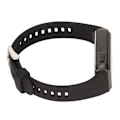 Miniatyrbillede 7 af 8: Smart Watch Legering Silikone Glas 210mah 30m Vandtæt LED Fitnessur til Familievenlige Kolleger Sort Rem Sort Skal