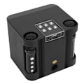 Miniatyrbild 7 av 8: Bärbar Bluetooth-högtalare med 2 trådlösa mikrofoner - perfekt för fester och sammankomster