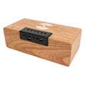 Miniatyrbild 5 av 8: Väckarklocka med Bluetooth-högtalare i trä