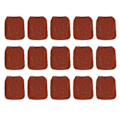 Miniatyrbilde 1 av 8: 15 stk Motoriserte Sykkelmotor Clutch Pads 15 stk Kvadratisk Form Passer Til 49cc Til 80cc Motoriserte Sykkelmotor
