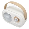 Miniatyrbilde 5 av 8: Laderbar håndholdt karaoke-maskin med Bluetooth-høyttaler (hvit)