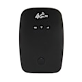 Miniatyrbilde 6 av 8: 4G LTE Mobil WiFi Låst opp 2100mAh Batteri Høyhastighets Bærbar Reise Hotspot Mini Router med SIM-kortspor Svart EU-versjon