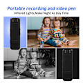 Miniatyrbilde 5 av 7: 1080P HD magnetisk kroppskamera for hjem og kontor